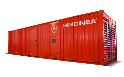 Diesel-Stromaggregat - HMW-1550 T6 - HIMOINSA - dreiphasig / Container / 60 Hz