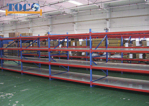 Regal mit großer Reichweite - IS02 - NANJING TOCO WAREHOUSE EQUIPMENT CO., LTD. - Warenlager / für Schachteln / für Flaschen