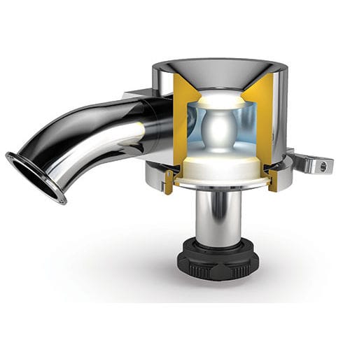 Ventil mit Radialmembran - Watson-Marlow Fluid Technology Group - manuell / geschweißt / Spann