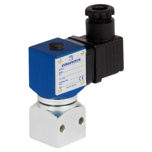 Kolbendruckschalter - 24F  - Euroswitch - Membran / SPDT / Gewinde