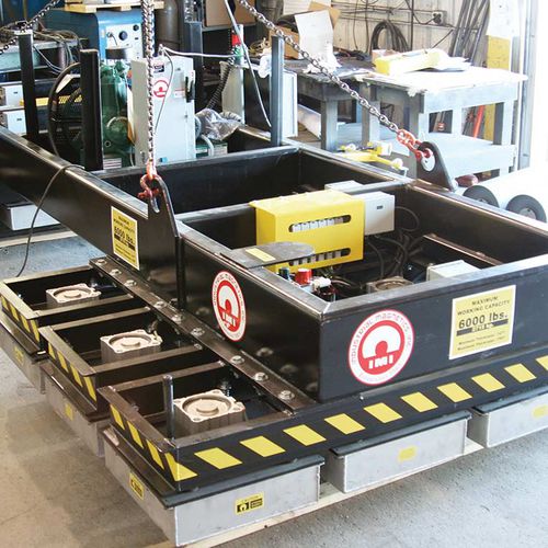 Magnettraverse - Industrial Magnetics - für Stahlbleche / stationär