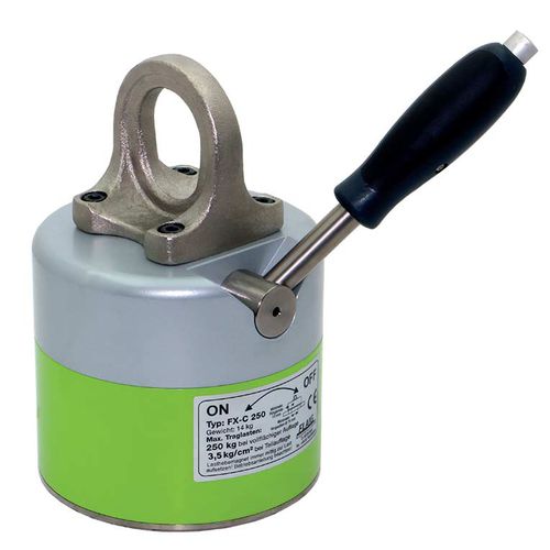 Manuell geschalteter Permanent-Lasthebemagnet - FXC series - Industrial Magnetics - für flache und zylindrische Ladungen / zirkulär