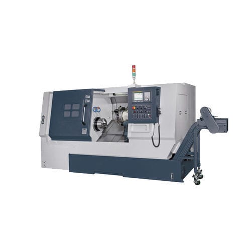 CNC-Drehzentrum - YJ-CT350 - NANTONG YIJI MACHINERY CO., LTD. - 2-Achs / A2-8 / 12 Werkzeuge