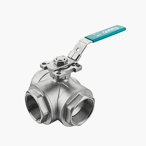 Kugelventil - Zhejiang Ouming Fluid Casting Industry Co., Ltd. - Hebel / Stell / Gewinde