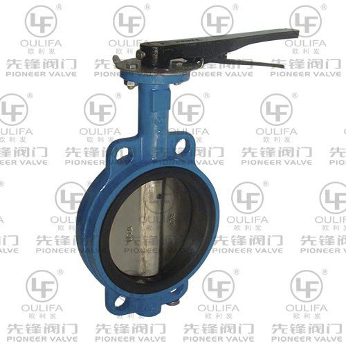 Absperrklappe - D71X - Wenzhou Pioneer Valve Co., Ltd. - Hebel / Durchflussbegrenzung / für Abwasser