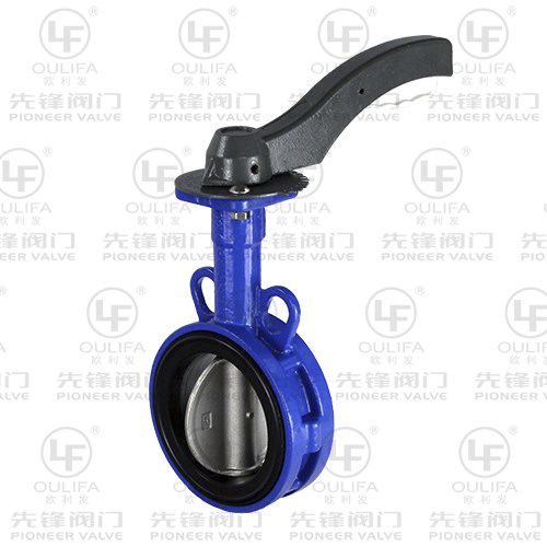 Absperrklappe - D71X-16C - Wenzhou Pioneer Valve Co., Ltd. - manuell / Durchflussbegrenzung / für Abwasser