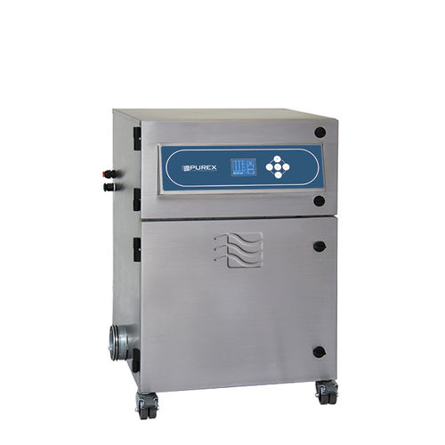 Mobile Rauchabzugsanlage - 800 - Purex International - bodenstehend / für Industrieanwendungen / mit Aktivkohlefilter