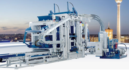 Block Maschine / Beton - ZN series - Quangong Machinery Co., Ltd. - festinstalliert