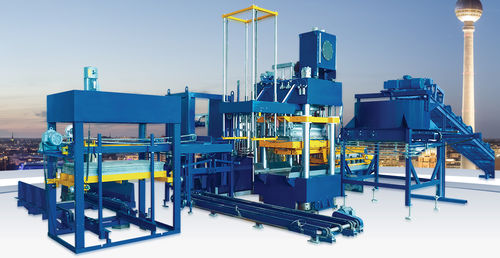 Hydraulische Presse - HP series - Quangong Machinery Co., Ltd. - mechanisch / Form / für die Betonsteinherstellung