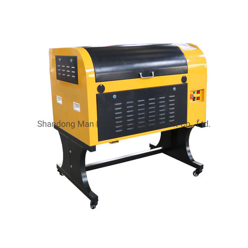 Schneid-Graviermaschine - MAN-6090 - Shandong Man Machinery Equipment Co., Ltd. - Faserlaser / für Textilien / CNC