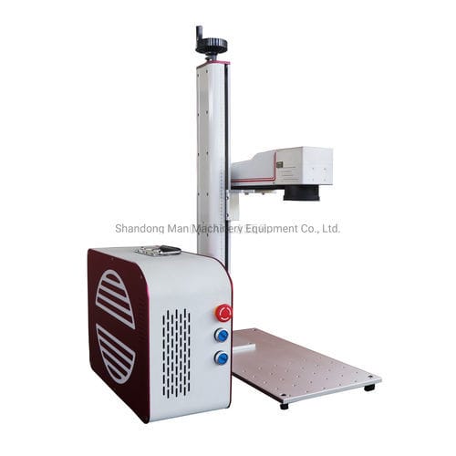 Maschine zum Gravieren und Markieren / Faserlaser - MAN-30w - Shandong Man Machinery Equipment Co., Ltd. - Metall / luftgekühlt / mit hoher Drehzahl