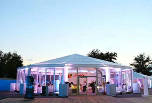 Zelt für gewerbliche Nutzung - Mixed - Guangzhou Yijin Aluminium Co., Ltd. - für Event / zerlegbar / modular