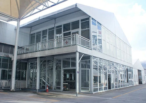 Zerlegbarer Zelt - Double - Guangzhou Yijin Aluminium Co., Ltd. - modular / transportierbar / feuerfest