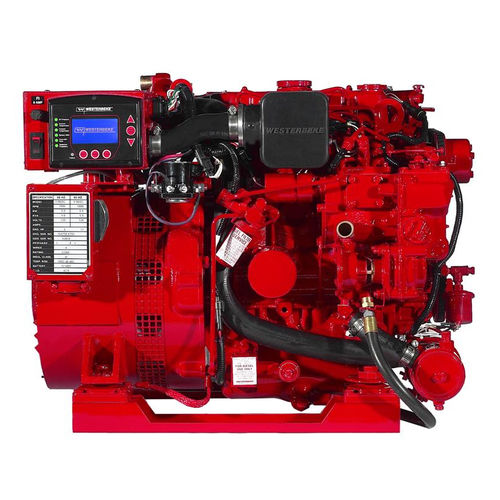 Diesel-Stromaggregat - 5.0 EDC D-NET - Westerbeke - einphasig / stationär / 50 Hz