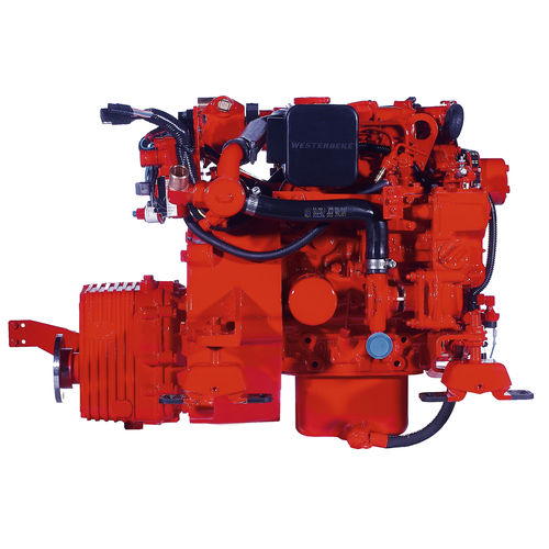 Dieselmotor - 12D Two - Westerbeke - 2-Zylinder / Turbolader / für Seewasseranwendungen