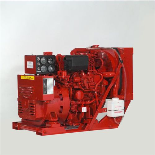 Diesel-Stromaggregat - 7.5 BTDAR - Westerbeke - einphasig / stationär / 50 Hz
