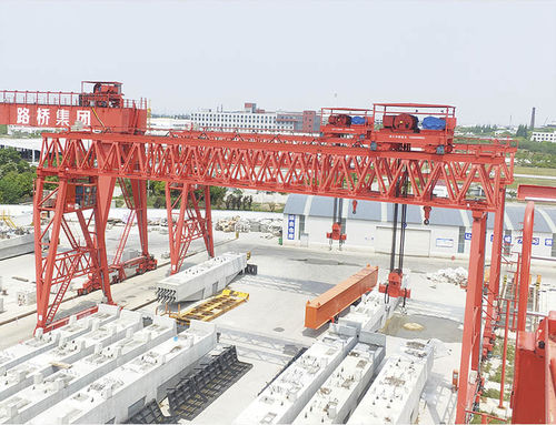 Schienenmontierter Portalkran - Hangzhou Nante Machinery Co., Ltd. - Stahl / Zweiträger