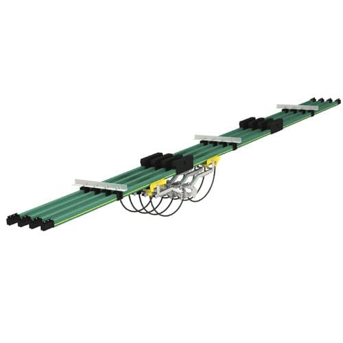 Kupfer-Schleifleitung - NSP series - Hangzhou Nante Machinery Co., Ltd. - Aluminium / einpolig / Hochstrom