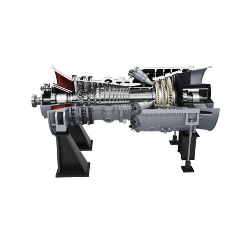 Gas-Turbine - SGT5-9000HL - Siemens Energy - Power and heat generation - für Stromerzeugung / Gas und Dampf / mehrstufig