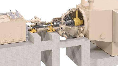 Dampfturbine - SST-3000 - Siemens Energy - Power and heat generation - für Stromerzeugung / Einwellen