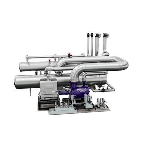 Geothermische Wärmepumpe - Siemens Energy - Power and heat generation - Hochtemperatur / Niedrigtemperatur