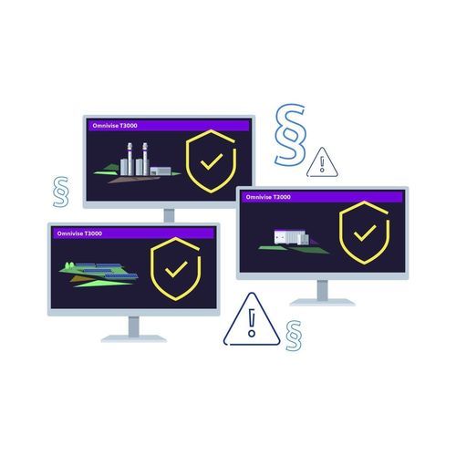 Kontrollsystem zur Überwachung - Omnivise T3000 - Siemens Energy - Power and heat generation - Prozess / Automatisierung / Leistung