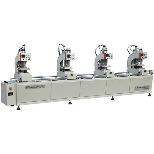 PLC-gesteuerte Schweißmaschine - SHZ4G-120×4500 - JINAN YUEFENG MACHINERY CO., LTD. - freistehend / für PVC / 380V dreiphasig