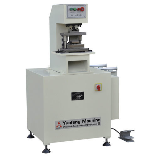 Halbautomatische Stanzmaschine - SY-50 - JINAN YUEFENG MACHINERY CO., LTD. - hydraulisch / für Aluminiumprofile / für PVC-Profile