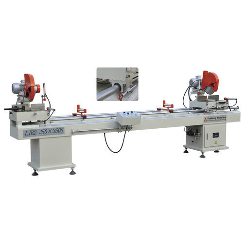 Doppelgehrungssäge - LJB2-350×3500  - JINAN YUEFENG MACHINERY CO., LTD. - Kreis / für Aluminium / für PVC