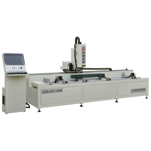 Bohr- und Fräsmaschine / CNC - LZX-CNC-3500 - JINAN YUEFENG MACHINERY CO., LTD. - 3-Achs / für Profile