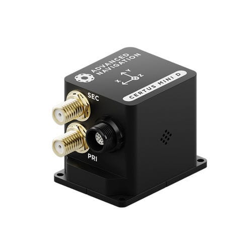 Inertiales Navigationssystem / GNSS - Certus Mini D - Advanced Navigation - Miniatur / mit integrierter doppelter GPS-Antenne / CAN