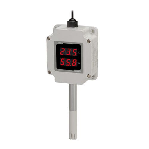 Wandmontierter Feuchte- und Temperatursensor - THD series - Autonics - kanalmontiert / digital / kompakt