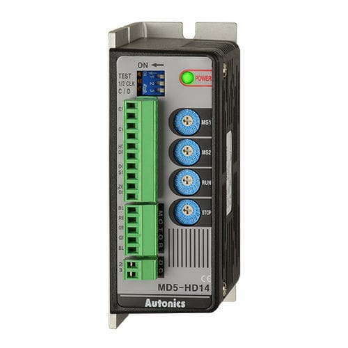 Mikroschritt-Motorcontroller - MD5 series - Autonics - 5-Phasen-Schritt / AC