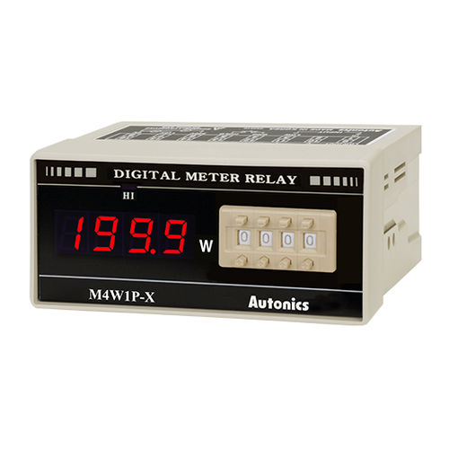Stromstärke-Wattmeter - M4Y, M5W, M4W, M4M series - Autonics - digital / einbaufähig