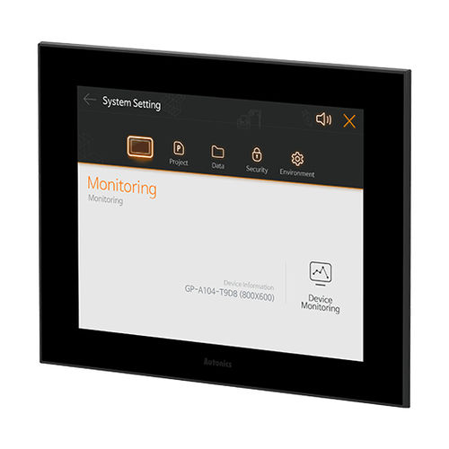 Grafik-Anzeigetafel - GP-A104 Series - Autonics - LCD / mit resisitivem Touchscreen / Farb