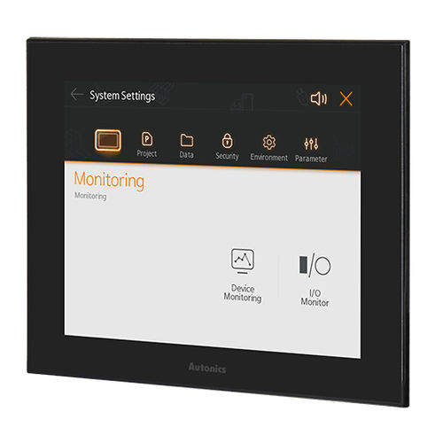 SPS mit integriertem HMI - LP-A104 series - Autonics - mit integriertem E/A / für CAN-Bus / RS485