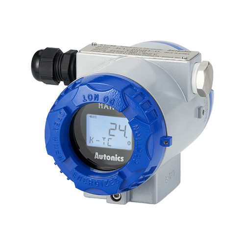 Temperaturmessumformer / am Sondenkopf - KT-502H Series - Autonics - Thermoelement / RTD / HART