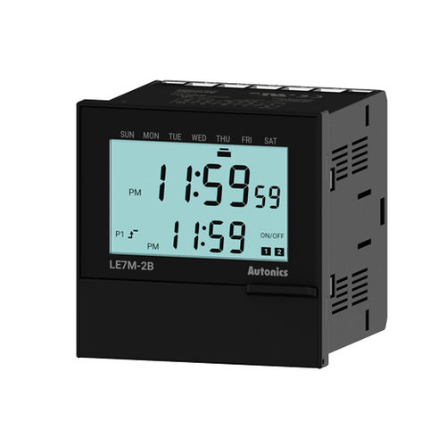 Digitales Zeitrelais - LE7M-2 series - Autonics - für DIN-Schiene / Steuer