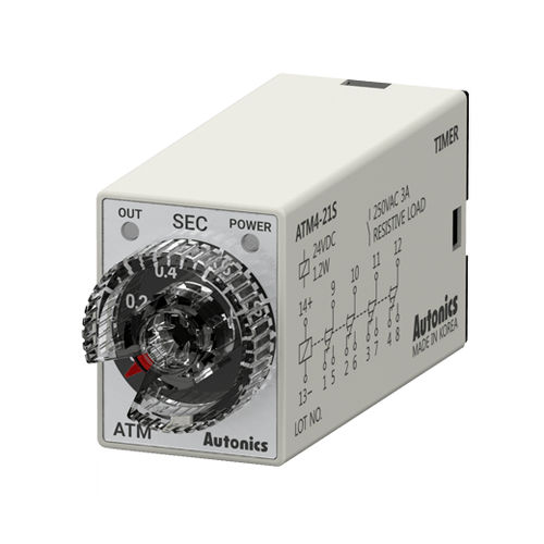 Analoges Zeitrelais - ATM series - Autonics - Plug-in / Steuer / Steckaufnahme