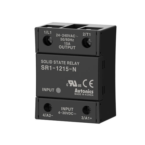 Statisches Relais / DC - SR1 series - Autonics - kompakt / einphasig / Kühlkörper
