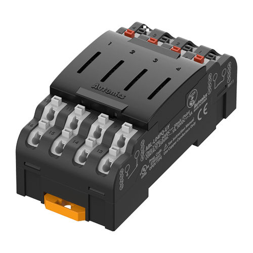 Klemmenblock für Relais - ABL series - Autonics - auf DIN-Schiene / Push-in / ohne Schrauben