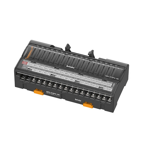 Klemmenblock für Relais - ABS series - Autonics - auf DIN-Schiene / Schraubanschluss / für E/A Modul