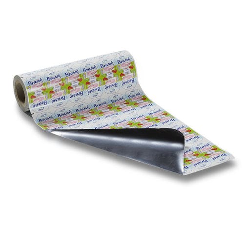 Flexible Verpackung - Technoflex - heißsiegelbar / metallisiertes PET / für Butter