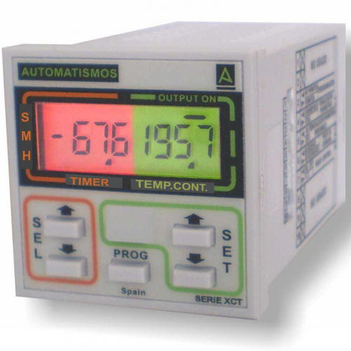 Digitaler Temperaturregler - XCT83R - Automatismos Control y Programación, S.L. - PID / programmierbar / mit unabhängigem Timer
