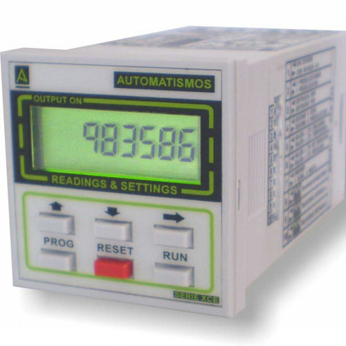 Digitaler Zähler - XCE502 - Automatismos Control y Programación, S.L. - elektronisch / Vorwahl / voreingestellt