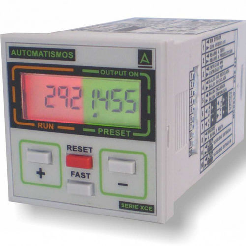 Digitaler Zähler - SCE011 - Automatismos Control y Programación, S.L. - elektronisch / programmierbar / Vorwahl
