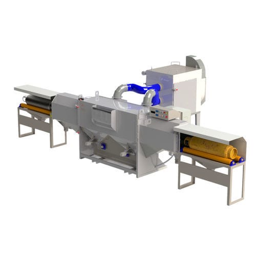 Hängebahn-Strahlanlage - Wuxi Kelai NC Machine Tool CO.,Ltd - für Walzen / automatisch