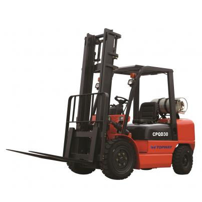 LPG-Gabelstapler - CPQD series - Xiamen Topway Machinery Company - Gas / Benzin / Sitz
