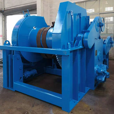 Hydraulische Winde - TaiXing Expansion Marine Equipment Company - Drahtseil / Doppeltrommel / mit Geschwindigkeitsregelung