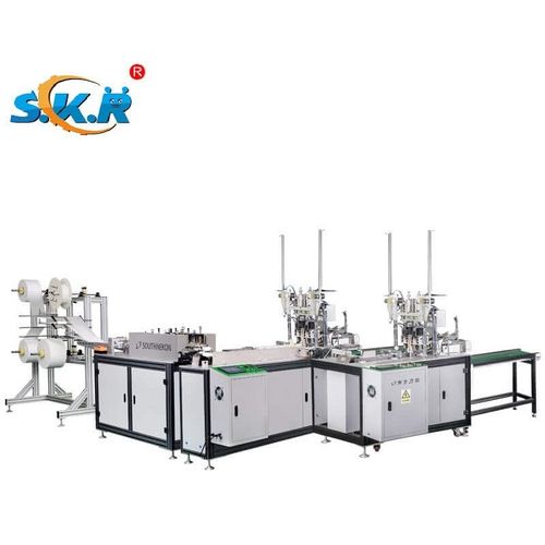 Näh- und Schweißmaschine / für Vliessstoffe - NK-MMP02 - GD SCARA ROBOT CO., LTD. - für OP-Masken / stationär / automatisch